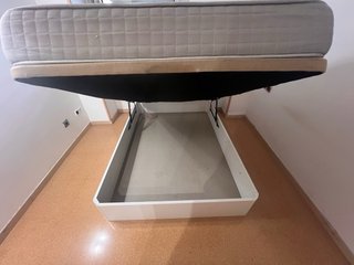 Cama canapé abatible con colchón