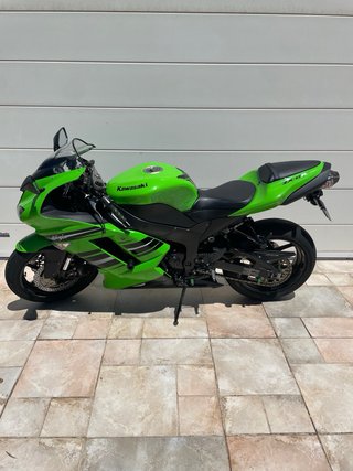 Kawasaki ZX6R Ninja Verde 2008
