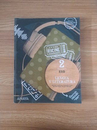 3 Libros lengua y literatura. 2°ESO. Edt Anaya