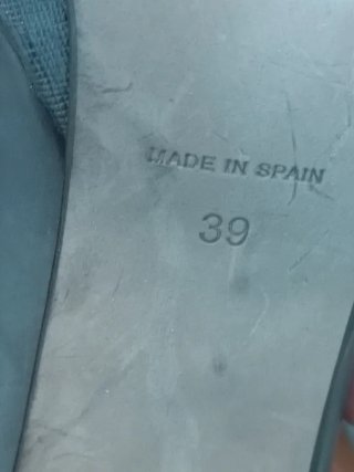Zapatos Si by Sinela Talla 39 Azul