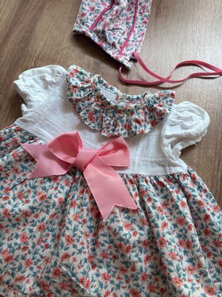 Conjunto 3 piezas recién nacida bebé niña Pinocho