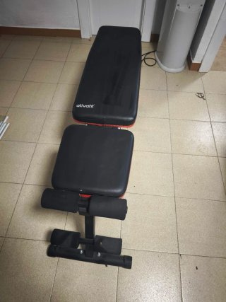 Banco de musculación ajustable Ativafit – plegable