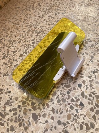 Parasol coche visera doble capa