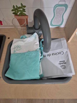 Cocina de madera infantil