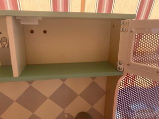 Cocinita infantil de madera realista
