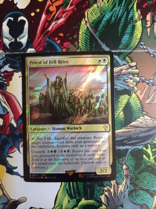 Magic Priest of Fell Rites Final Fantasy Surgefoil