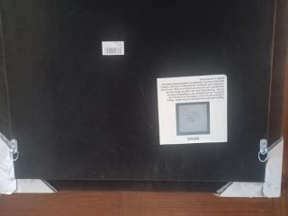 Cuadro Decorativo Plata y Blanco
