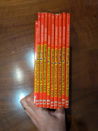 Elige tú propia aventura. Libros de los 80