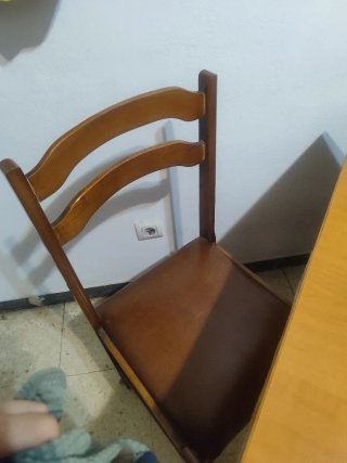 Comedor extensible madera 4-8 personas con 3 silla
