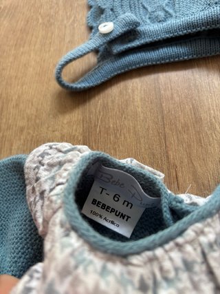 Conjunto bebé 3 piezas 6 meses