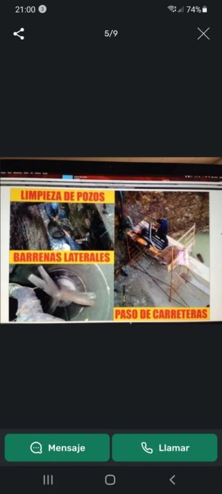 Perforadora de pozos artesanos