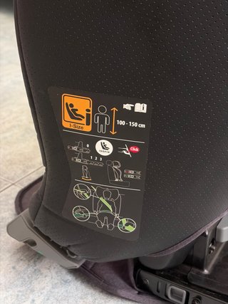 Silla coche niño backfix i-size