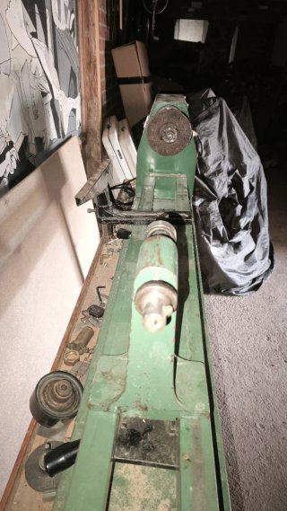 Torno de madera de sobremesa