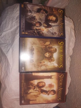 El Señor de los Anillos Trilogía DVD