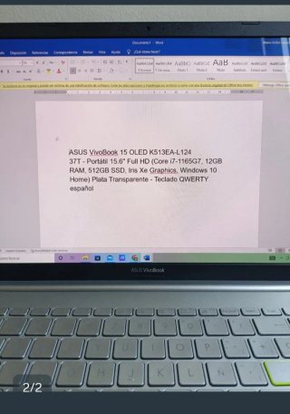 ASUS VivoBook 15 OLED Argento Trasparente