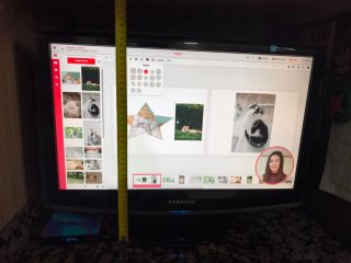 Samsung TV, monitor 24"sin internet