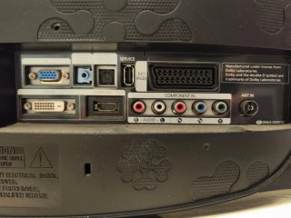 Samsung TV, monitor 24"sin internet