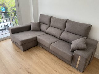 SOFÁ CHAISE LONGUE NUEVO | ASIENTOS DESLIZANTES |