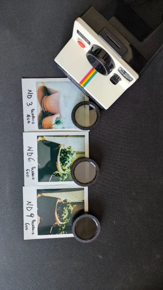 Kit 3 Filtri ND Polaroid 1000