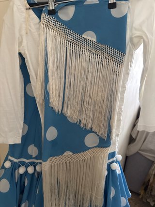 Falda y blusa flamenca lunares