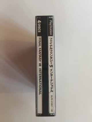 Final Fantasy VII International ed. PS1 NTSC jap