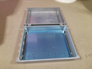 Caja Aluminio Landatel SPE-Z conexiones