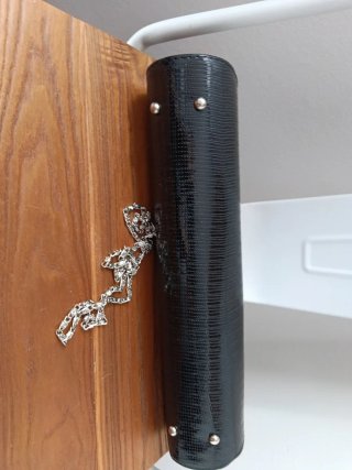 Bolso de fiesta negro.De mano o para colgar