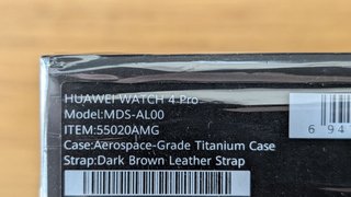 Smartwatch Huawei watch 4 Pro