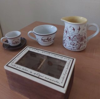 Mulino Bianco Tazza Tazzina  Brocca Piatto scatola