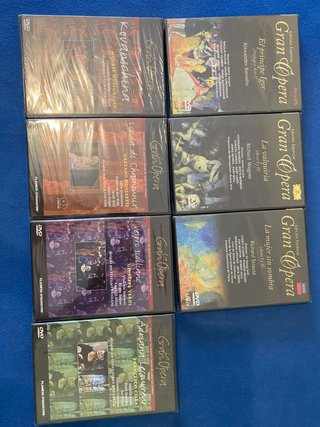 Lote 6 DVDs Gran Ópera Clásica