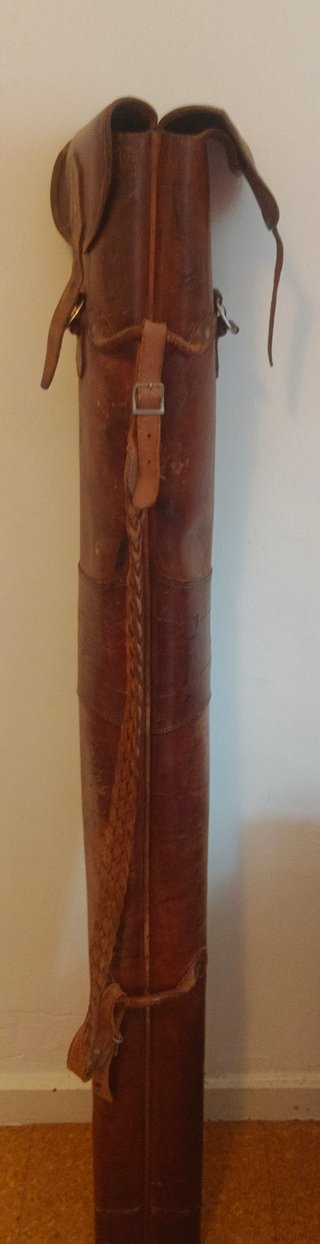 Funda Doble Cuero Escopetas