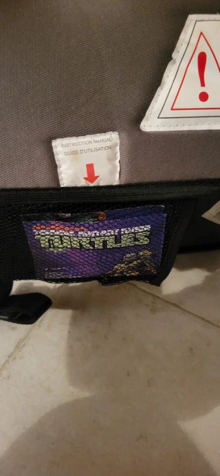 Silla de coche infantil Tortugas Ninja