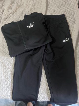 Conjunto deportivo Puma mujer negro