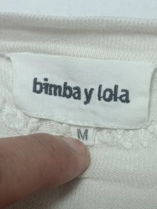 Chaqueta Bimba y Lola Blanca Talla M