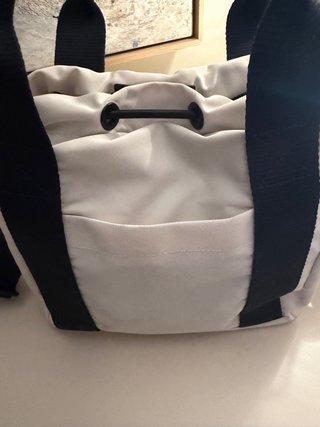 Bolso Ecoalf blanco y azul