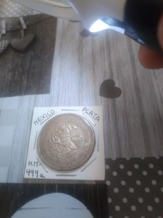 Moneda Conmemorativa Mundial Fútbol México 86