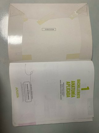Libro Anatomía aplicada, 1 Bachillerato