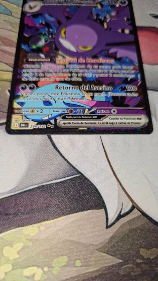 Carta Pokémon Crobat EX. Caos Creciente