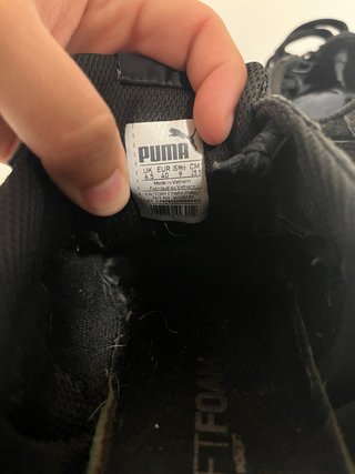 Zapatillas Puma Negras