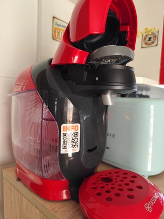 Cafetera Bosch Tassimo Roja SE ENTREGA CON CÁPSULA