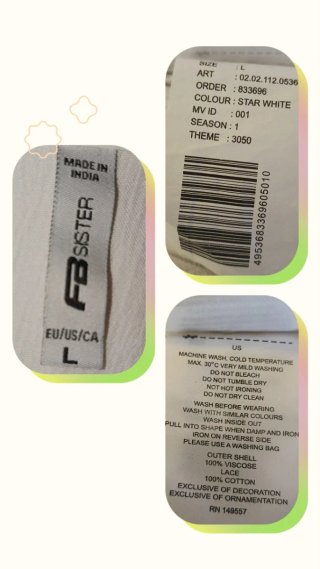TOP-CHAQUETA BLANCO T-L
