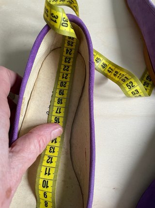 3 Pares Bailarinas )Moradas y marrones.Talla 37