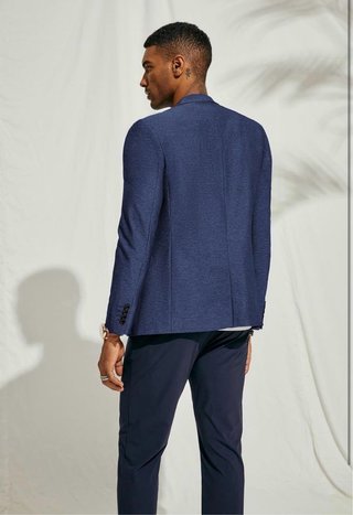 Chaqueta Ligera Azul Marino S