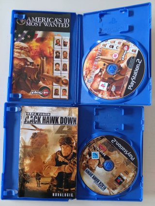 PS2 America's 10 Most Wanted + Delta Force