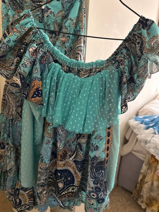 Conjunto Falda y Blusa Canastera