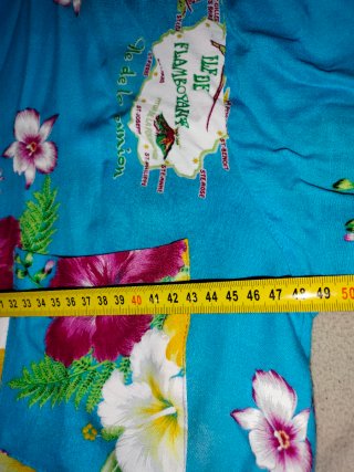 Camisa Hawaiana Estampada Flores