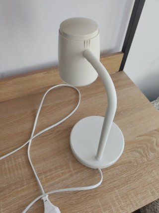Lámpara LED flexible de estudio blanca