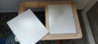 Mesa infantil FLISAT IKEA 83x58 cm