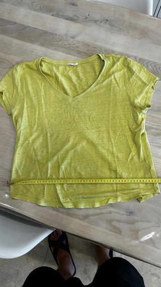Camiseta verde IKKS talla M