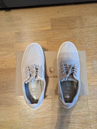 Zapatillas El Ganso Unisex Gris/Blanco